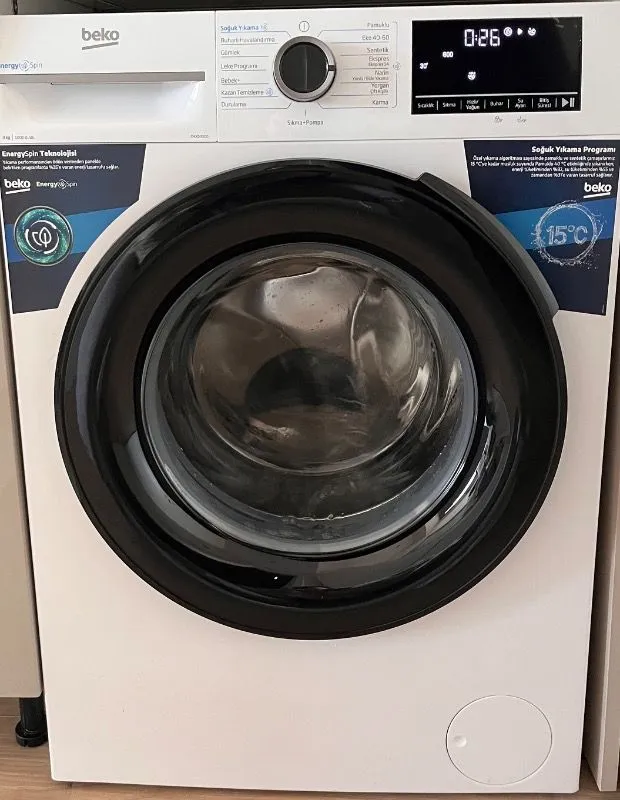 Beko CMXD 9100 9 Kg Çamaşır Makinesi A Enerji Sınıfı 1000 Devir Hızı ile Beyaz Renk