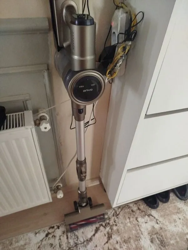 ONVO OVDSS02PLUS 450W Katlanabilir Şarjlı Dik Süpürge