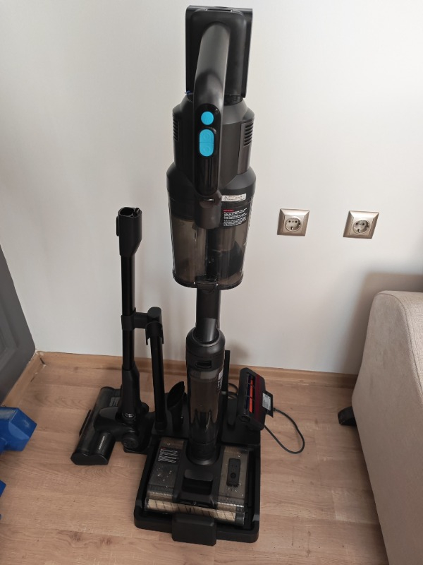 Grundig Vcw 8430 400 Watt Islak Ve Kuru Şarjlı Dikey Süpürge Hepa Filtreli Antrasit Renk