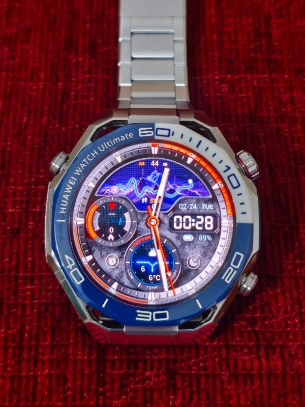 Huawei Watch Ultimate 2, Zirkonyum Bazlı Sıvı Metal Kasa,150m Dalış Desteği, Bluetooth Arama, Hassas Sağlık Takibi, iOS & Android Uyumlu