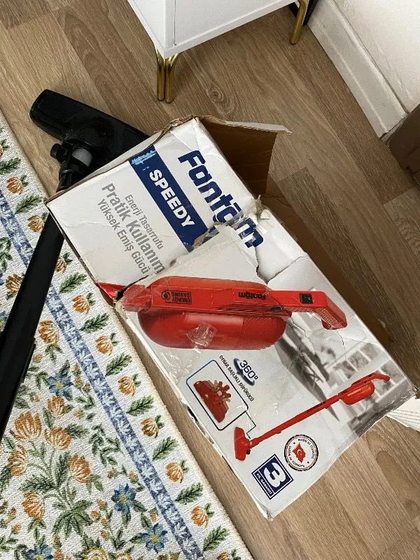 Fantom Speedy Pro Du 2100 Dikey Süpürge Siyah 1 L Toz Hacmi ile Ekonomik ve Kullanım Kolaylığı