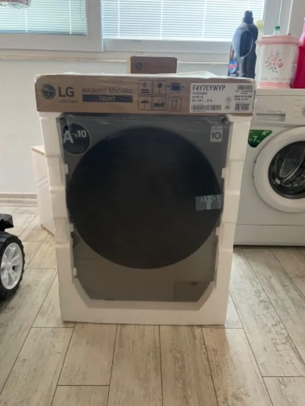 LG F4Y7EYWYP 11 kg 1400 Devir Enerji Sınıfı A Çamaşır Makinesi Yıkama Kapasitesi ile Güçlü Performans