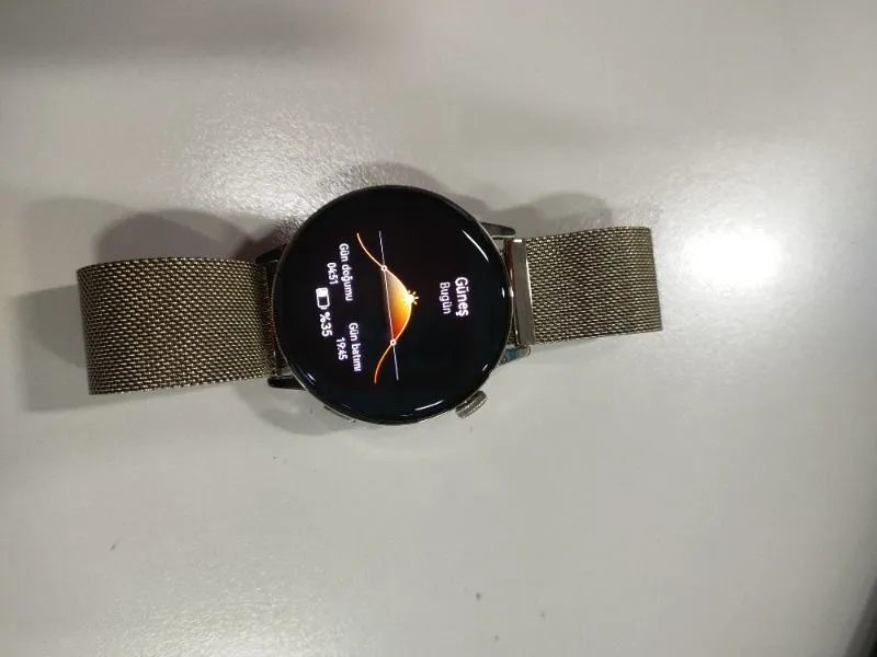 Huawei Watch GT 3 Elegant 42MM – Beyaz AMOLED Ekranlı Sağlık Takibi Özellikleri ile Akıllı Saat