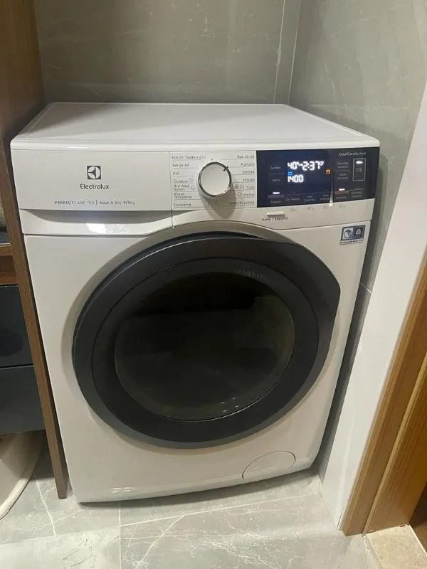 Electrolux EW7WO349ST 9 kg Yıkama 5kg 1400 Devir Kurutmalı Çamaşır Makinesi