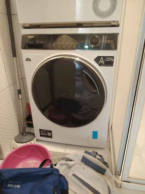 Haier HW120-B14979EUGS A 12 kg Wi-Fi Bağlantılı 1400 Devir Çamaşır Makinesi