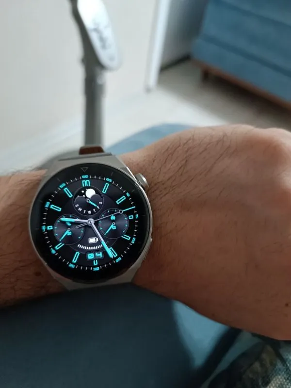 Huawei Watch Gt3 Pro 46MM Titanyum Kasa