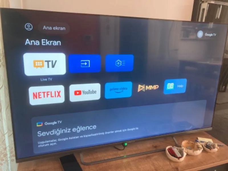 Profilo 50PA515ESG 50″ 127 Ekran Uydu Alıcılı 4K Ultra HD Smart LED TV