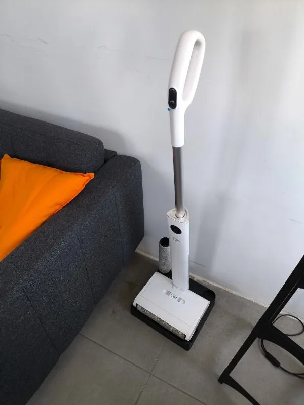 Eotech Eo-Tech DW200 Kablosuz Şarjlı Mop 460 ml Temiz Su Tankı ile 410 ml Kirli Su Tankı Özellikli