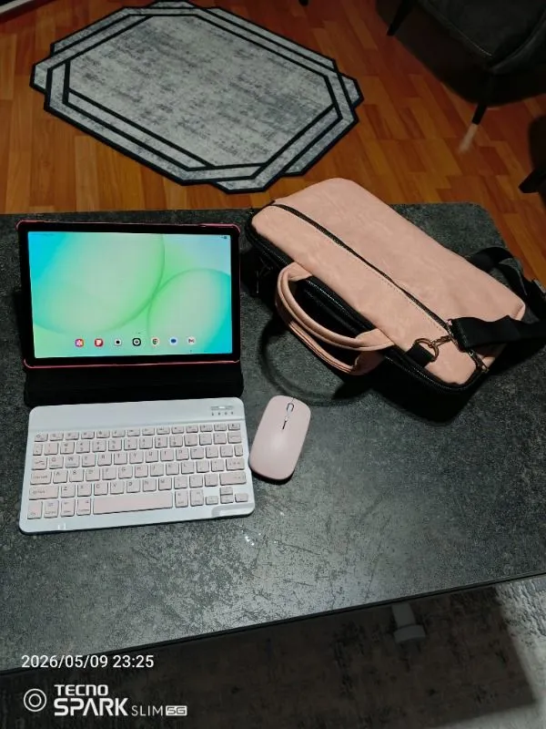 Galaxy Tab A11+ 8 GB Ram 256 GB 11” Inç Tablet +PEMBE AKSESUAR SETİ