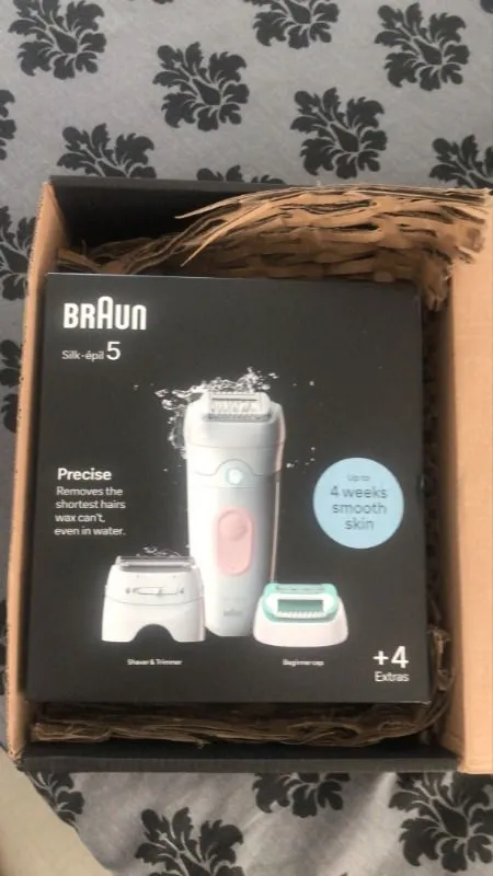 Braun Silk-Épil 5 5-050 Epilatör – Hassas ve Etkili Tüy Alma, Islak/Kuru Kullanım, Acısız Epilasyon