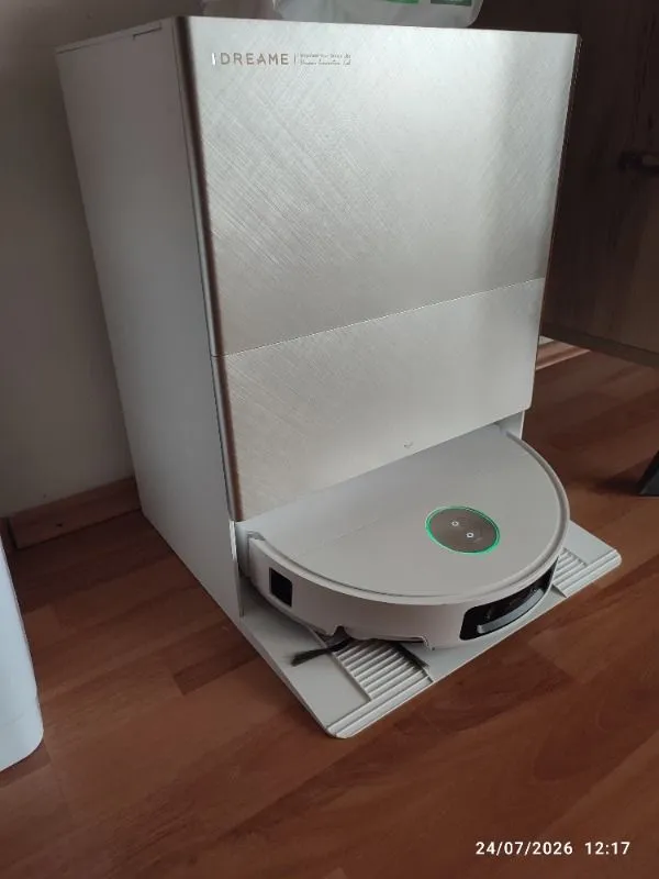 Dreame X60 Ultra Complete Robot Süpürge Beyaz, 35.000PA Emiş Gücü