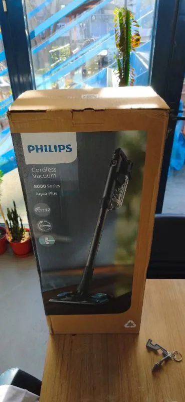Philips 6000 Serisi Kablosuz Dikey Süpürge, PowerCyclone 11, Aqua Modül ile Kolay Mop, TriActive, XC6557/01