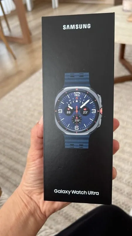 Samsung Galaxy Watch Ultra 2025 47MM Akıllı Saat Titanyum Mavi