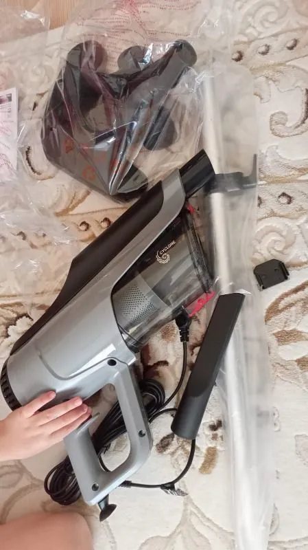 Arzum AR4111 Gırgır Neo 2’si 1 Arada Toz Torbasız Dikey Elektrikli Süpürge 1 L Toz haznesi, 500W, Siyah