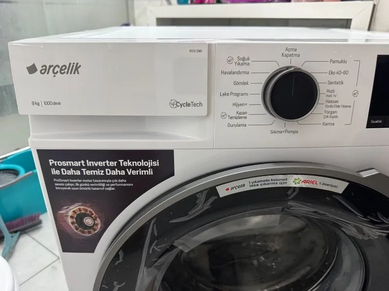 Arçelik 9120 Dmx 1200 Devir 9 kg Çamaşır Makinesi