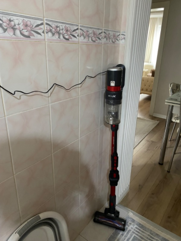 Heifer Proclean X 250W Şarjlı Dik Süpürge – LED Işıklı Turbo Başlık, HEPA Filtreli, Kuru Zemin Temizliği