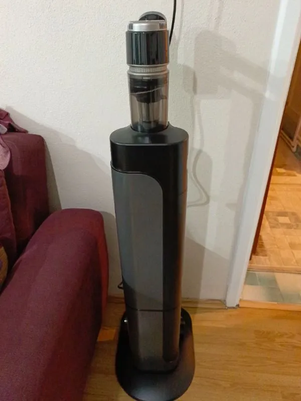 Homend Dustrider Pro 1270H Toz Istasyonlu Ergonomik Dikey Süpürge Siyah