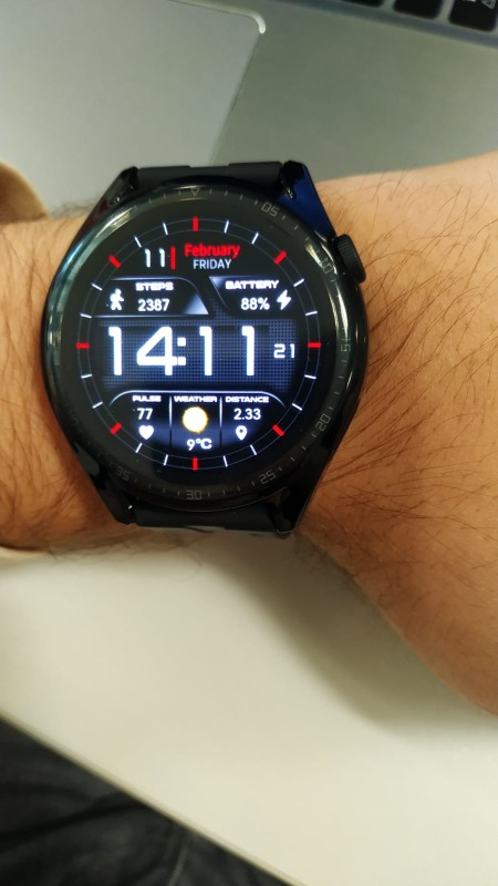 Huawei Watch Gt 3 46MM – Siyah