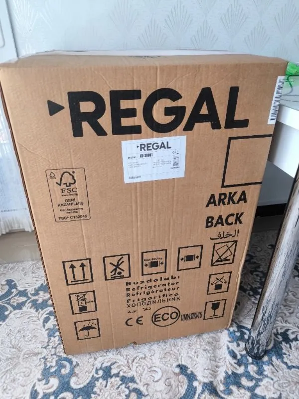 Regal 103 lt Dikey Derin Dondurucu E Enerji Sınıfı 2 Çekmeceli Beyaz Tasarım