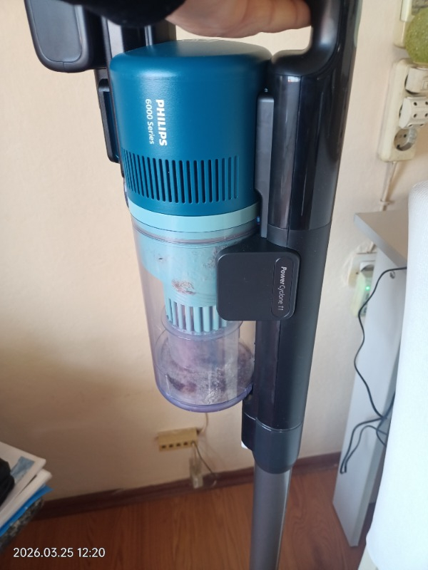 Philips 6000 Serisi Kablosuz Dikey Süpürge, PowerCyclone 11, Aqua Modül ile Kolay Mop, TriActive LED Başlık, 64 Dakika Kullanım, XC6553/01