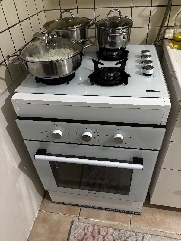 Kumtel 2’li Beyaz Ankastre Set (Ocak-Fırın)