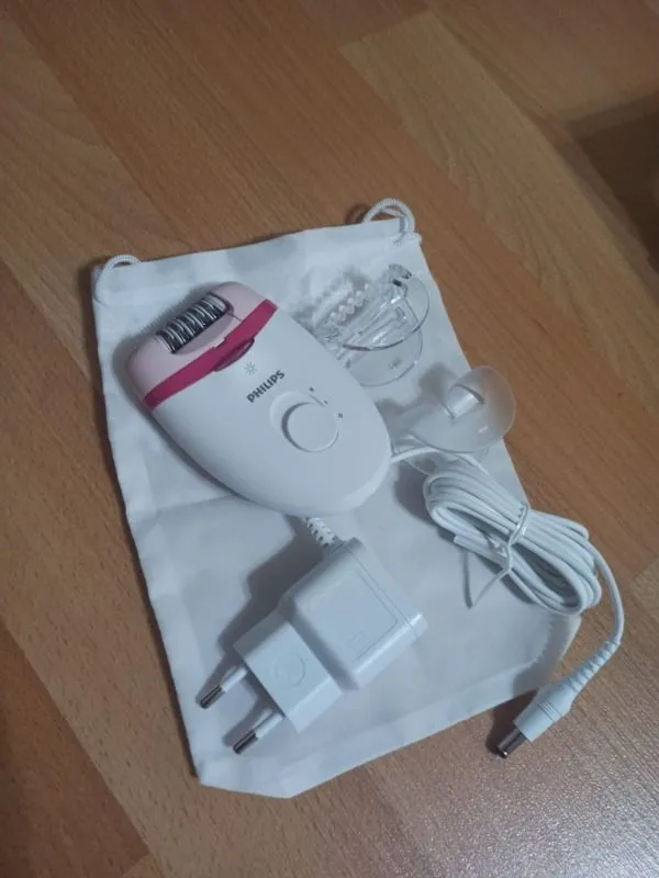 Philips BRE255/05 Satinelle Essential Kablolu Kompakt Epilatör Yıkanabilir Başlık ve 3 Hız Ayarıyla