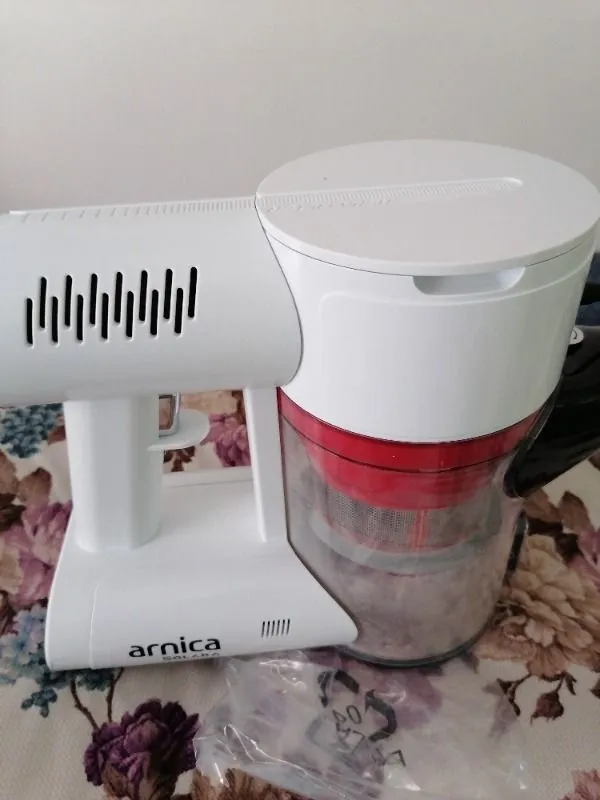 Arnica Solara ET13452 Şarjlı Dik Süpürge Beyaz