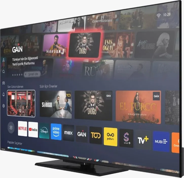 Toshiba 65UV3463DT 65” 164 Ekran Uydu Alıcılı 4K Ultra HD VİDAA Smart LED TV