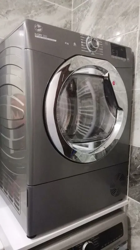 Hoover HLE H9A2DCER-17 9 kg Wi-Fi Bağlantılı Isı Pompalı Kurutma Makinesi