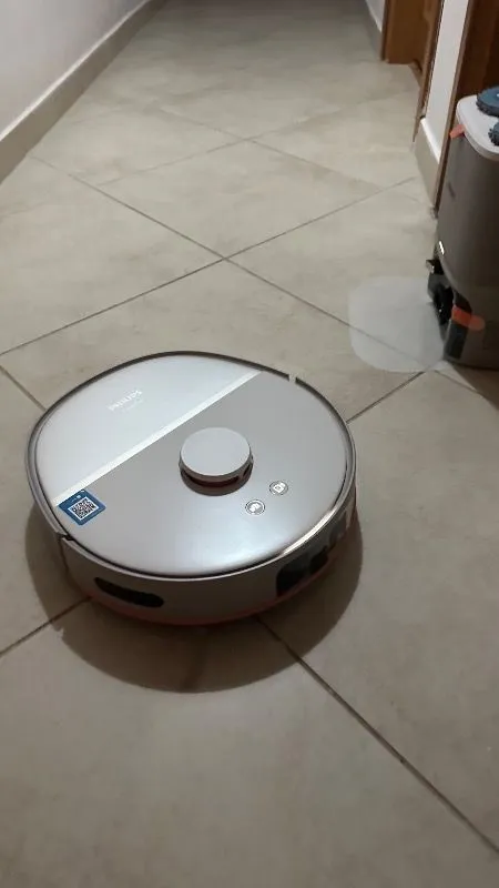 Philips 5000 Serisi Islak Kuru Robot Süpürge, Yüksek Emiş Gücü, Uzun Çalışma Süresi, HomeRun, Otomatik Boşaltma İstasyonu, Beyaz, XU5100/20