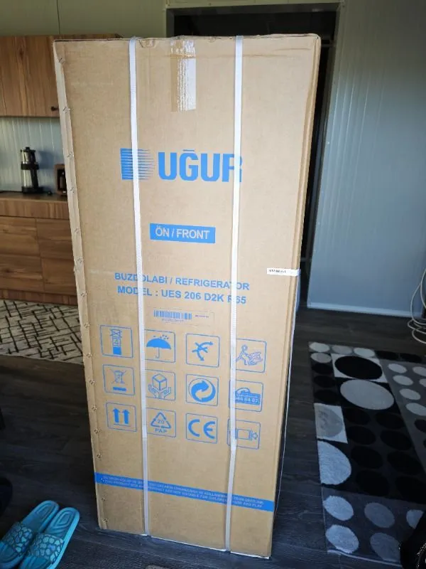 Uğur Ues 206 D2K R65 206 Litre Çift Kapılı Buzdolabı