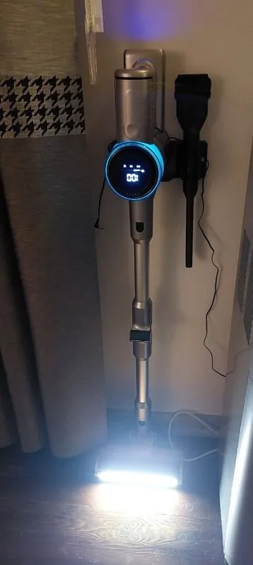 Sinbo SVC-8621 Dikey Kablosuz Şarjlı Süpürge 25.9 V Güç Değeri ile Gri Renk ve LED Aydınlatmalı