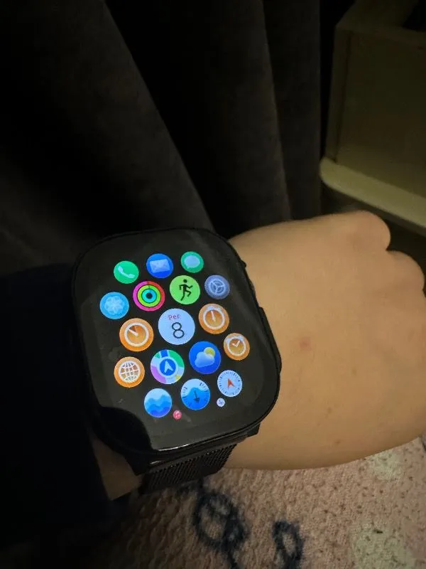 Apple Watch Ultra 3 Gps + Cellular, Kasa ve Natürel titanyum Milano loop – boy