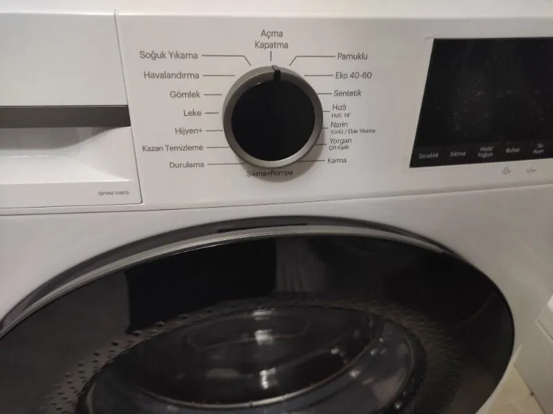 Grundig Gpwm 114613 Yeni Model 11 kg 1400 Devir Bayaz Çamaşır Makinesi