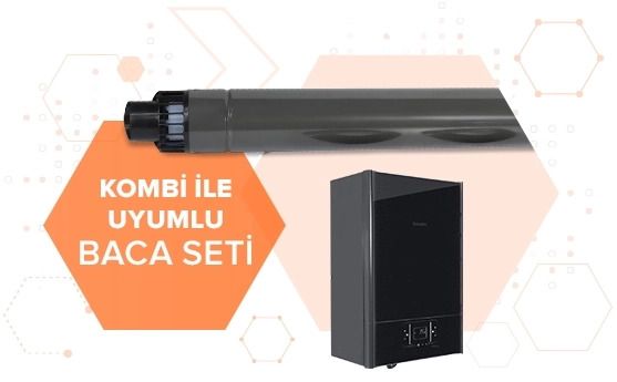 Alarko Smart Fit 35 Premiks Tam Yoğuşmalı Kombi 35 kW TSE Belgeli (Baca Dahil)