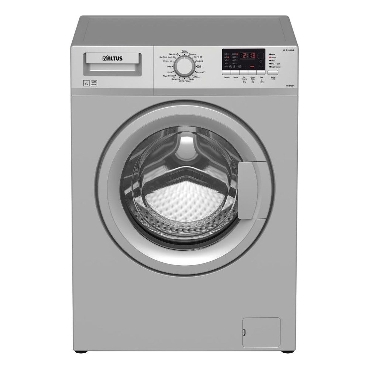 Altus AL 7103 DS Gri 7 Kg 1000 Devir Çamaşır Makinesi HBCV000005UCB8