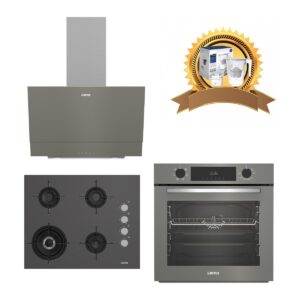Altus Gri Cam Ankastre Set 322 G Turbo A+ Enerji Sınıfı Modern Tasarım 189 Dg Woklu HBCV00007LWC73