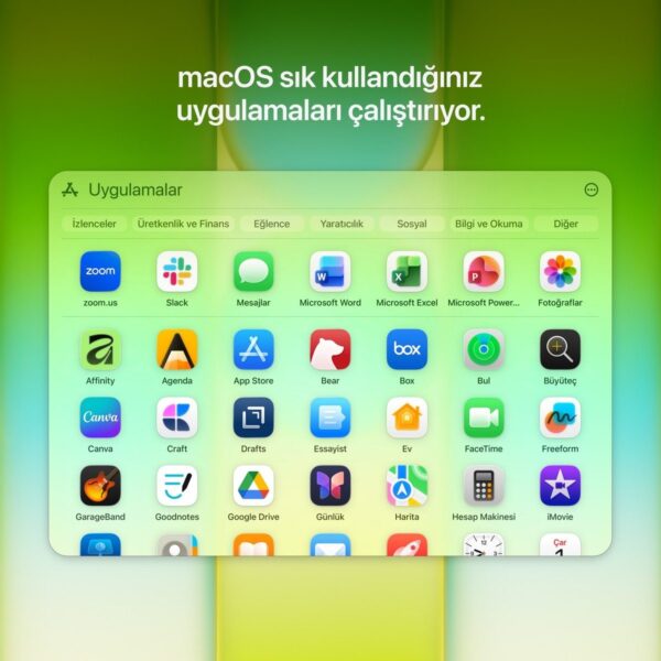 Apple MacBook Neo A18 Pro 8GB 256GB SSD macOS 13″ Taşınabilir Bilgisayar Indigo MHFF4TU/A