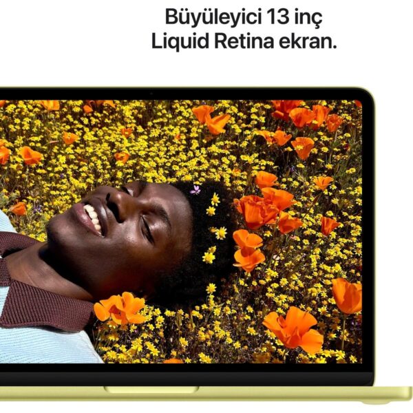 Apple MacBook Neo A18 Pro 8GB 256GB SSD macOS 13″ Taşınabilir Bilgisayar Puslu Sarı MHFD4TU/A