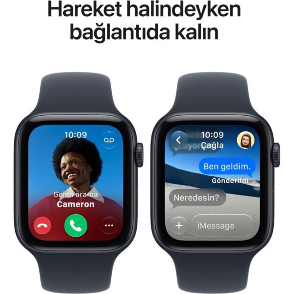 Apple Watch Se 3 Gps, Yıldız Işığı Alüminyum Kasa ve Kum Beji Spor Kordon – S/m