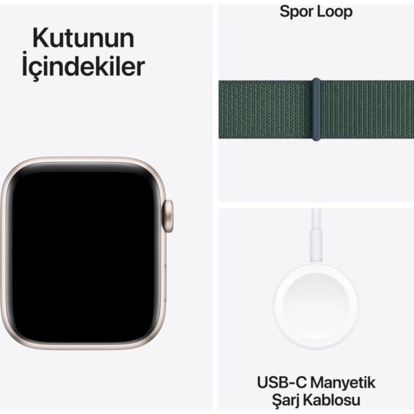 Apple Watch Se Gps + Cellular 40MM Starlight Aluminium Case With Sport Loop