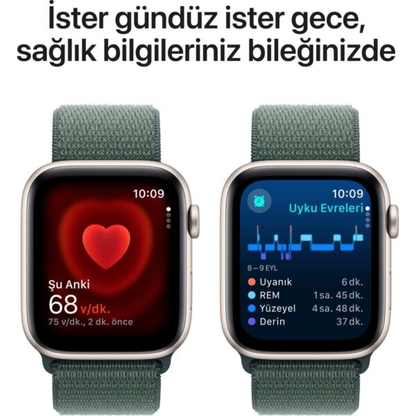 Apple Watch Se Gps + Cellular 44MM Starlight Aluminium Case With Sport Loop