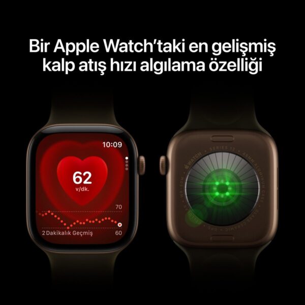 Apple Watch Series 12 Gps + Cellular, Alüminyum Kasa ve Spor Kordon – M/l