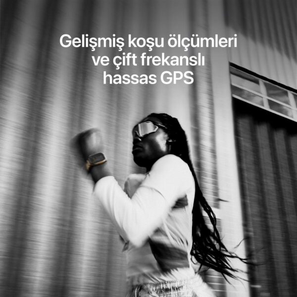Apple Watch Ultra 4 Gps + Cellular, 49 mm Siyah Titanyum Kasa ve Siyah Titanyum Milano Loop – Orta Boy