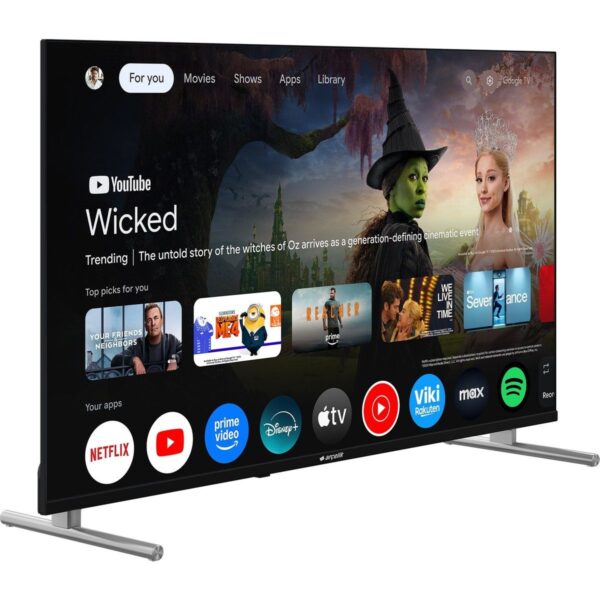 Arçelik 7 Serisi 43″ UHD Google TV – A 743 C Smart TV 4K Çözünürlük LED Ekran Dahili Uydu Alıcısı