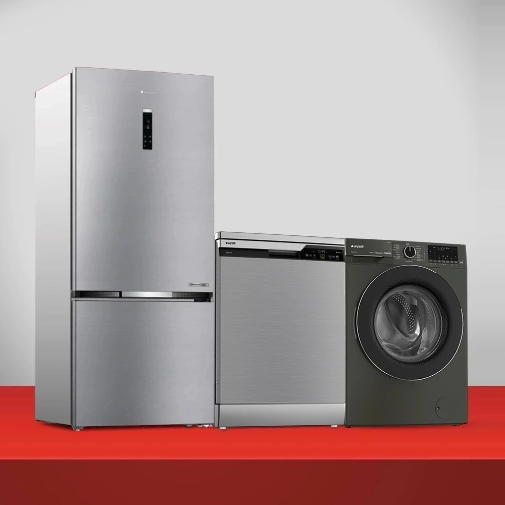 Arçelik Gri Stil Çeyiz Paketi (278552 EI AI Fit- A 710 I -9120 MP OG)