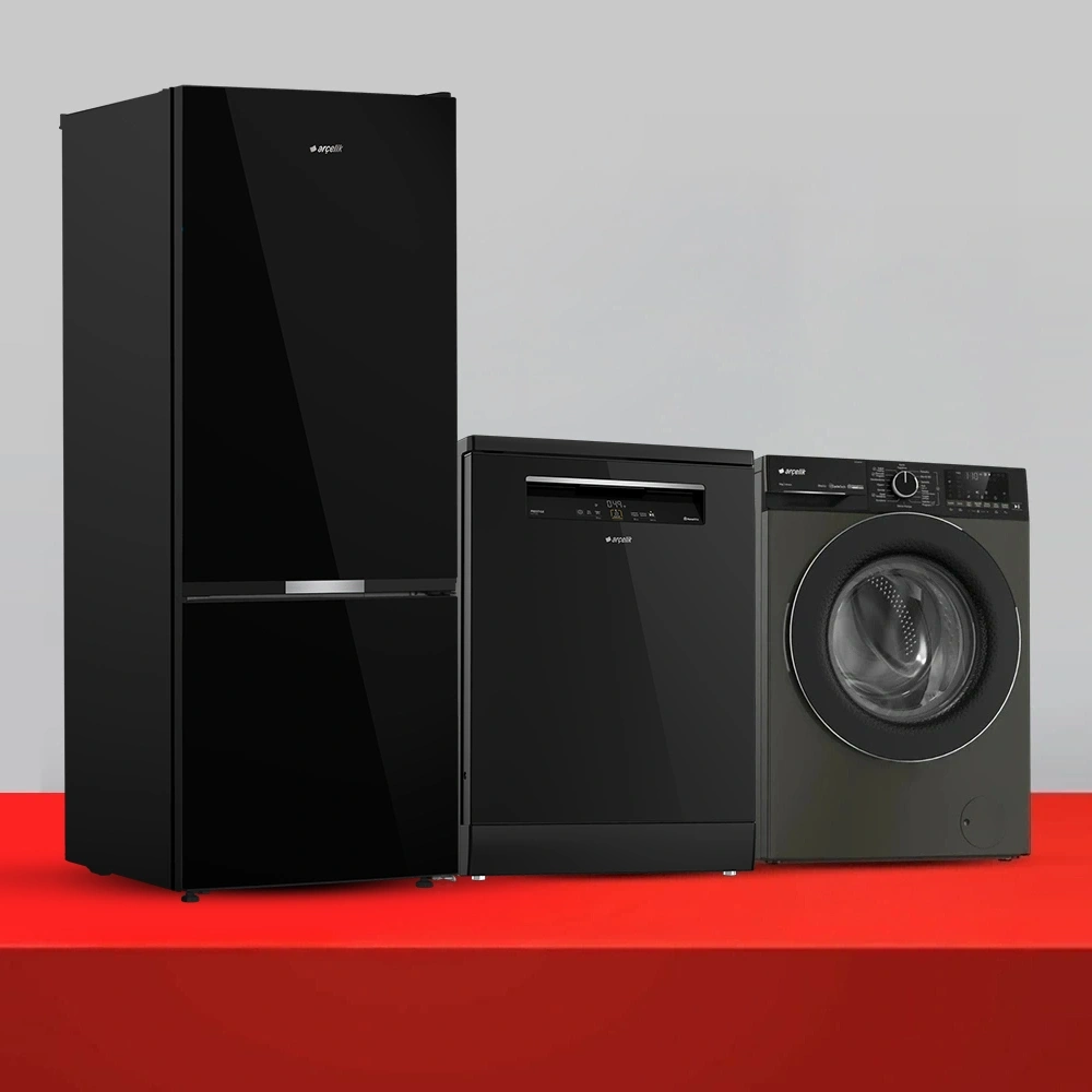Arçelik Siyah Şık Çeyiz Paketi (270475 IESC AI- A 710 SC- 9140 MP OG)