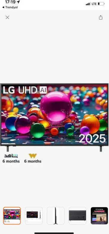 LG 55UA84006LB 55” 139 Ekran Uydu Alıcılı 4K Ultra HD Smart LED TV