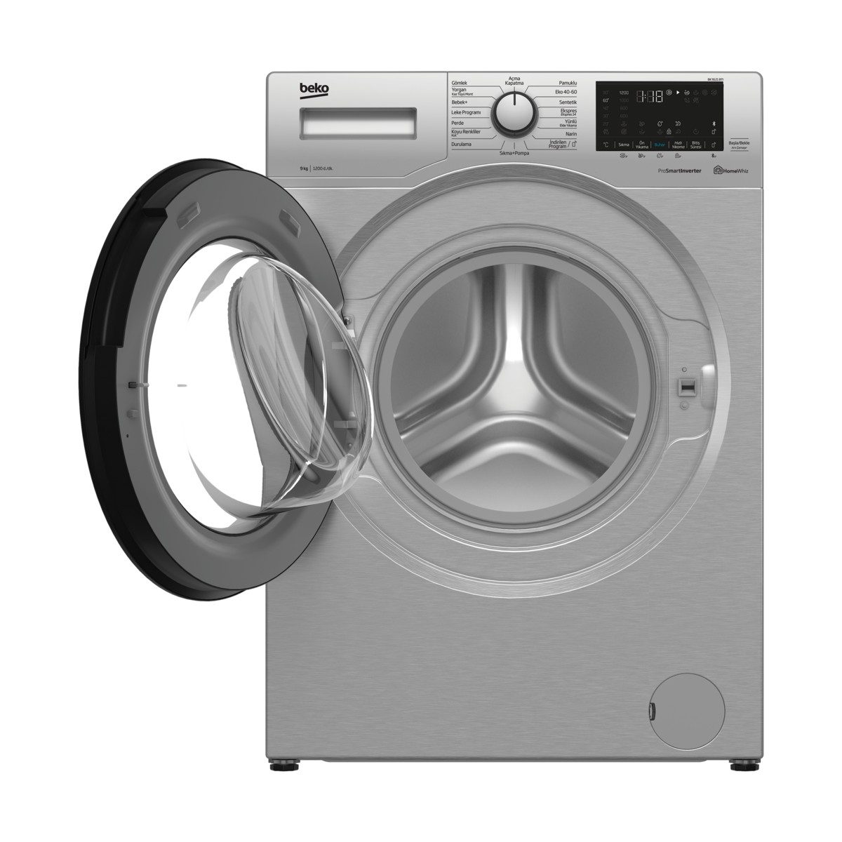 Beko Bk 9121 Btı Çamaşır Makinesi 9 kg Yıkama Kapasitesi A Enerji Sınıfı 1200 Devir Hızı HBCV0000371KZ9