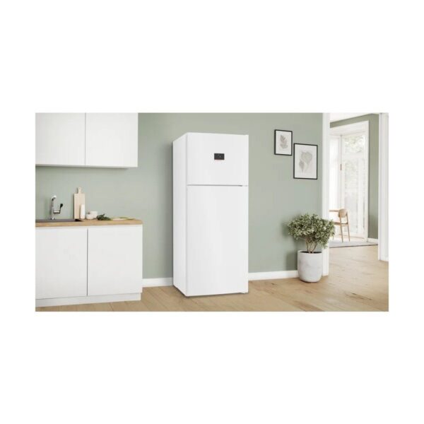 Bosch KDN76XWE1N Serie 4 Üstten 186 x 75 cm Beyaz Donduruculu Buzdolabı